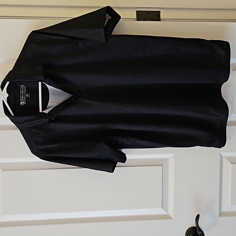 Dry-Luxe Dark Navy/Blue Polo Shirt